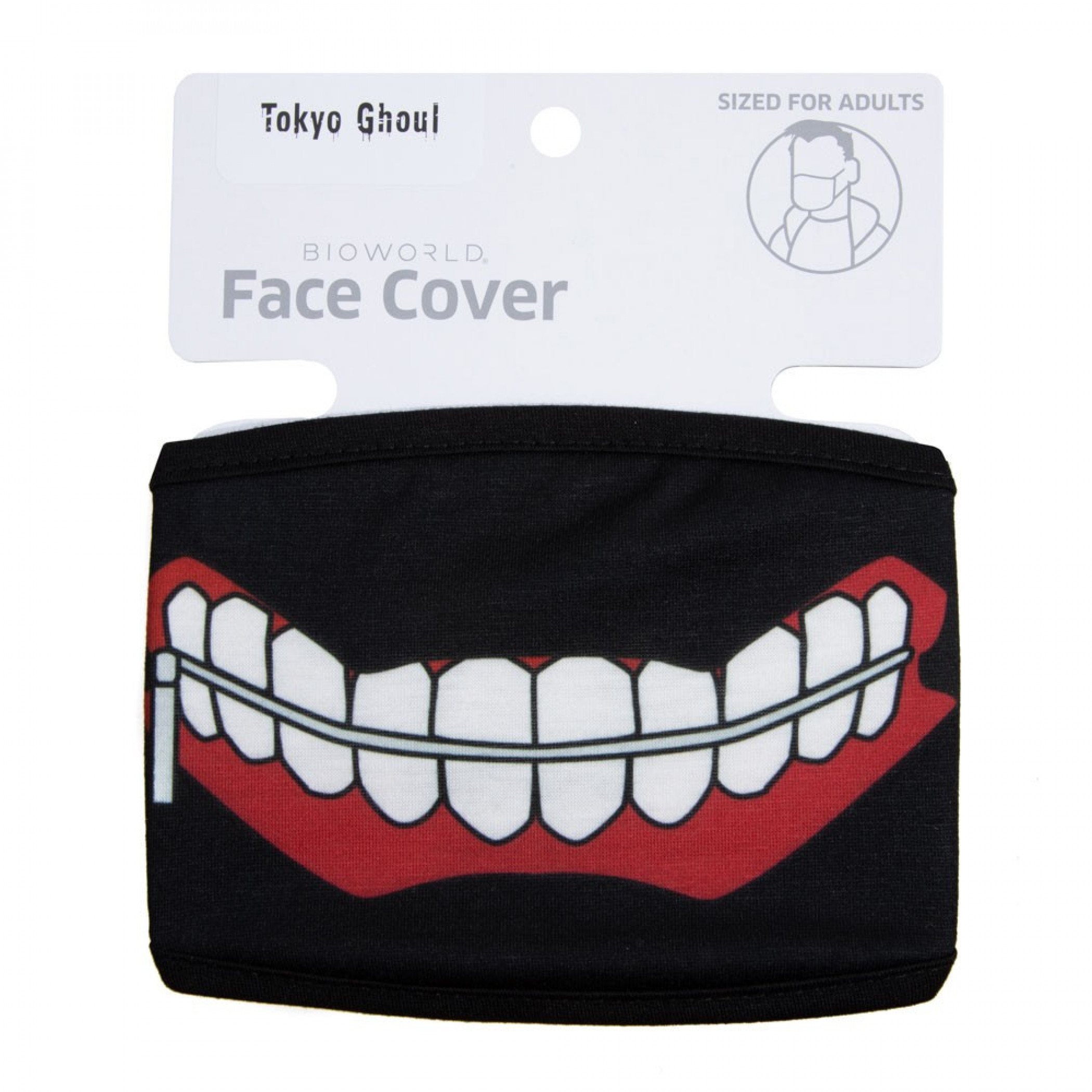 Tokyo Ghoul Kaneki Ken Mask Adjustable Face Cover